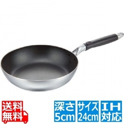 MTI IHミラーフライパン 24cm HSUF2406 写真1