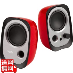 Edifier USB給電式スピーカー (レッド)【日本正規代理店品】ED-R12URD-A 写真1