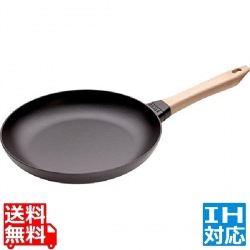 ウッドハンドルフライパン28cm ※ IH対応 IH (100V/200V)とガス火対応 写真1