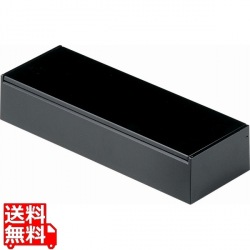 ABS製箸箱 葵 黒 M11-155 写真1
