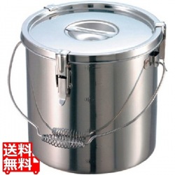 EBM 18-8 パッキン寸胴鍋(目盛付)27cm 吊付 写真1