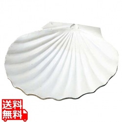 アルミ ホタテ貝皿 小 写真1