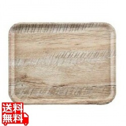 ヴィンテージウッド調トレー 艶消しノンスリップ MA2435E86 ライトオーク 写真1