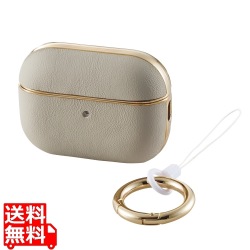 AirPods Pro2用サイドメッキソフトレザーケース 写真1