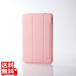 iPad mini(A17 Pro) ハイブリッドフラップケース 背面クリア 2アングル スリープ対応 写真1