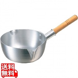 アルミ 打出ペリカン 雪平鍋 18cm 写真1