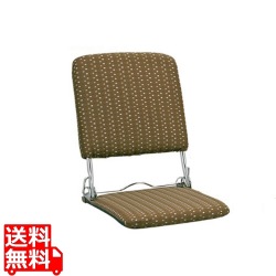 座椅子 折りたたみ YS-424 ブラウン 宮武製作所 |  リクライニング 座椅子 折りたたみ 折り畳み コンパクト 軽量 スリム 日本製 和室 和 簡単 三段階 写真1