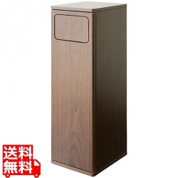 ダストボックス プッシュ扉 45L 高さ80 DB-800 ブラウン 宮武製作所 | スリム 写真1