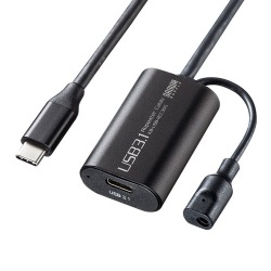 5m延長USB3.1 Type C-Type Cアクティブリピーターケーブル 写真1