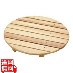 天然木盛込桶用目皿 クリアー 写真1