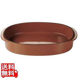 レヴォル キャラクテールオブロングディッシュ シナモン 34x25cm 654544 写真1