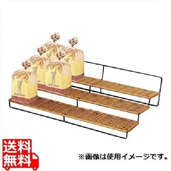 プラタン食パンスタンド 茶 PP-600 写真1