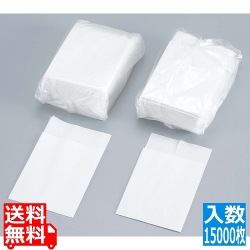 4ツ折ナフキン 白無地・観音開きタイプ(15000枚入) 写真1