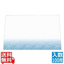 尺三 懐石マット 華かすみ(100枚入)SAK-07 青海波 写真1