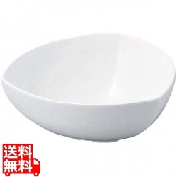 ニューホワイト 三角胴張深鉢 28cm 写真1