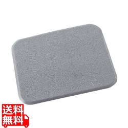 スタンディングマットII(疲労防止マット)600×500 灰 MR0625225 写真1
