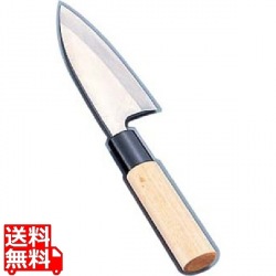 ステンレス鋼 防菌柄 アジ切 12cm 写真1