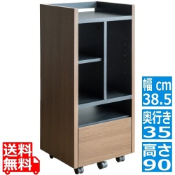 ゲーム機ラック BR×BK 写真1