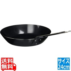神田鉄鍋/鉄厚底フライパン 24cm 写真1