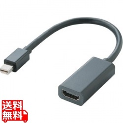 Mini DisplayPort-HDMI変換アダプタ 写真1