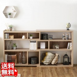 Like(ライク) 伸縮ラック(ロータイプ/90cm幅)4色展開 写真1