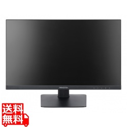 広視野角パネル 23.8型ワイドカラー液晶ディスプレイ(ブラック) 写真1