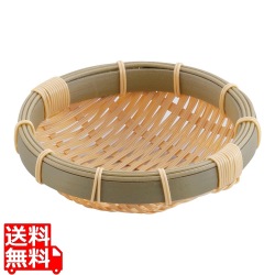 樹脂 身竹丸ざる 深 15号 写真1