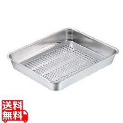 クローバー 18-8 水切バット 15枚取 写真1