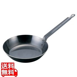 EBM 鉄厚板 ブルーテンパー フライパン 24cm 写真1