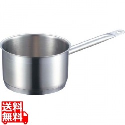 EBM 18-8 プロシェフ IH 深型片手鍋 16cm 蓋無 ※IH対応(100V/200V) 写真1