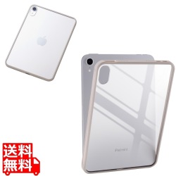 iPad mini(A17 Pro) フラップケース ハイブリッド背面クリア 写真1
