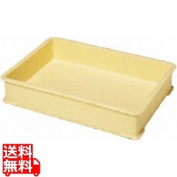 セキスイ P型 番重 P-60 クリーム PP製 写真1