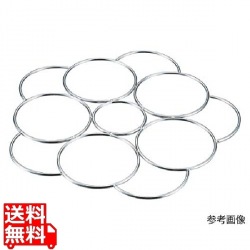 段付鍋用てぼリング 45cm用 5穴 写真1