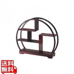 丸型茶壷飾棚 X07J001 写真1