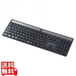 ソーラー充電Bluetoothキーボード 写真1