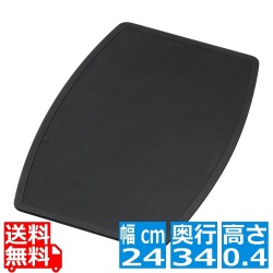 キズがつきにくいTPUまな板 ブラック 写真1