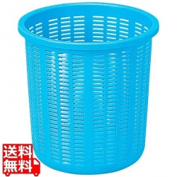 サンコー 万能バスケット 1型(深型)ブルー PE 写真1