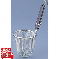 ThreeSnow SA18-8ローズ柄 うどんてぼ | キッチン用品 調理器具 調理道具 ざる 湯切り 水切り 写真1
