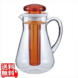 UK アクリルウォーターピッチャーカラー 1.9L オレンジ 写真1