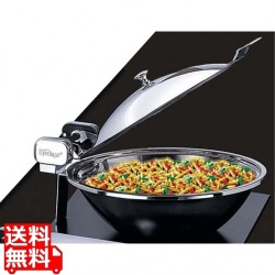 ハイパーラックス 中華電磁サーバー ガラス蓋タイプ(ノーマルヒンジ)641GL 写真1