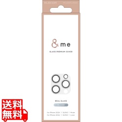 iPhone 16 Pro/iPhone 16 Pro Max &me カメラ レンズカバー ガラス グリッター 写真1