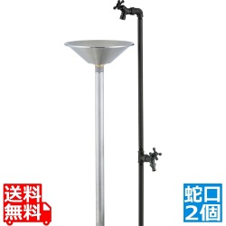 ガーデンシンク バル 左右仕様 蛇口2個セット タング 写真1