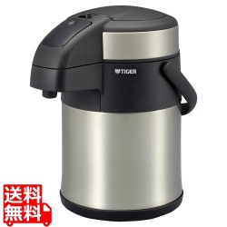 ステンレスエアーポット とら?ず 2.2L クリアーステンレス 写真1