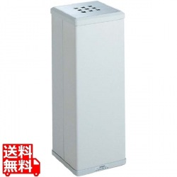 スモーキングスタンド 消煙タイプ 白 SS2550005 業務用 写真1