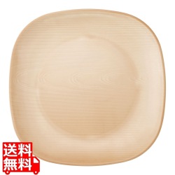 ウォールナ スクエアプレート25cm ナチュラル 写真1