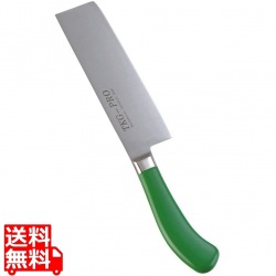 TKG PRO 抗菌カラー 菜切庖丁 18cm グリーン 写真1