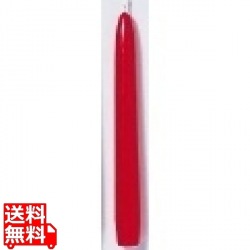 テーパーキャンドル 12インチレッド (1打入) 写真1