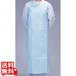 デリカウレタン胸付前掛サックス M 写真1