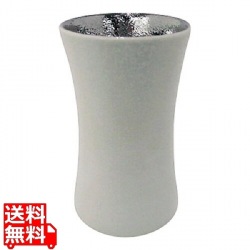 白マット吹内銀塗り杵型ビア(大) 21805-217 写真1