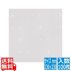 ワサガード抗菌シート(透明タイプ) 230×230mm(100枚入) 写真1
